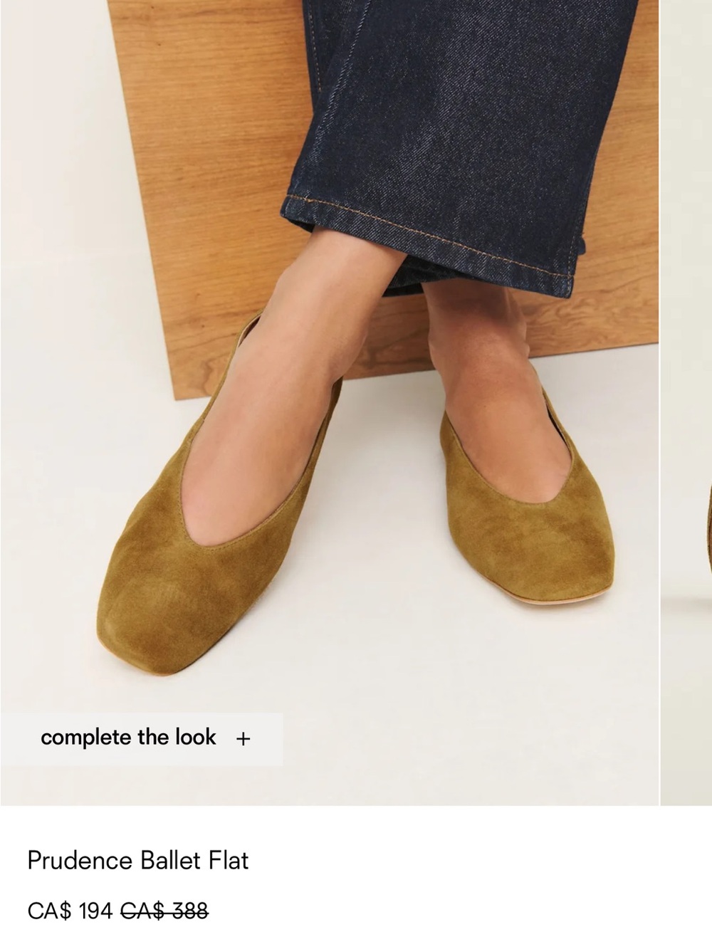 Reformation: Prudence Ballet Flat: 9.5